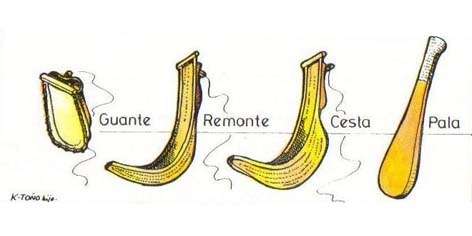 Laxoa, remonte, cesta y pala Laxoa, remonte, cesta y pala